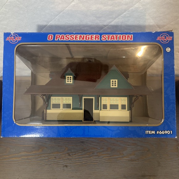 Atlas #66901 Passenger Station Hillside Structure Series O Scale